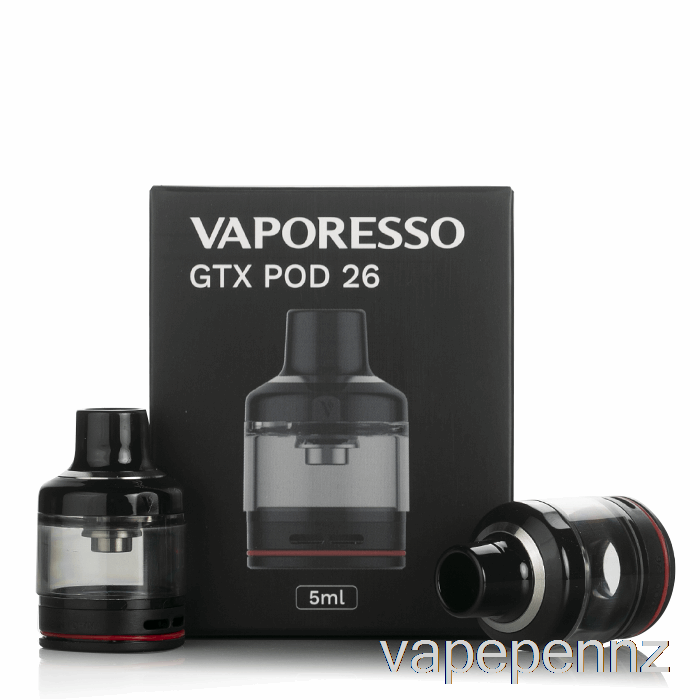 Vaporesso GTX POD 22 & 26 Replacement Pods 5mL GTX 26 Pods VAPE NZ